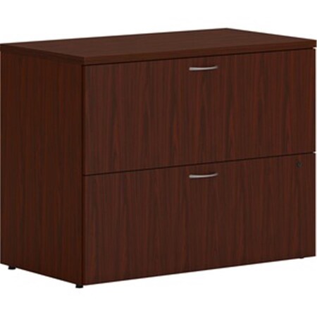 Seatsolutions 36 x 20 x 29 in. 2 x File Drawers Lateral File - Mahogany & Laminate SE2490608